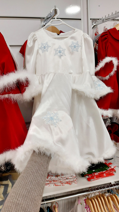 Rochie fete Fulg de nea [3]