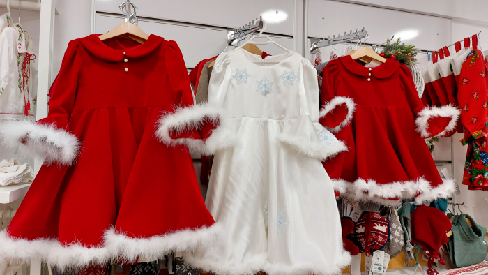 Rochie fete Fulg de nea [4]