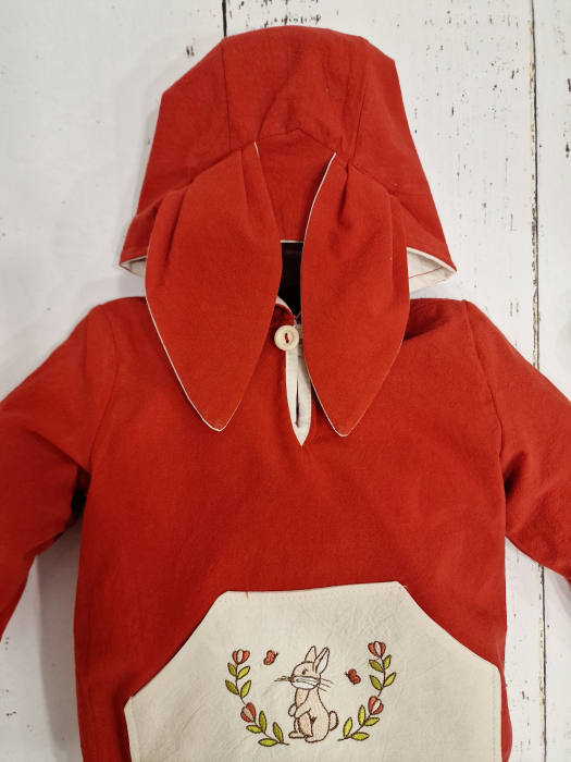 Costumas din bumbac unisex I broderie Iepuras [6]