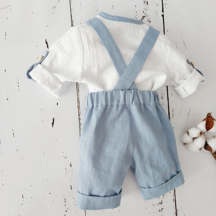 Costumas din in pentru baietei - Blue dreams [3]