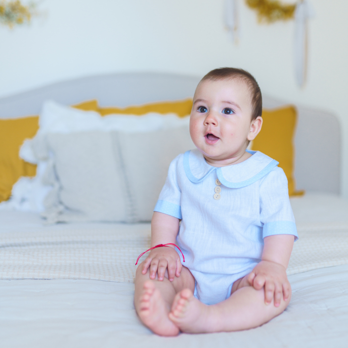 Body camasa din in 100% pentru baietei [3]
