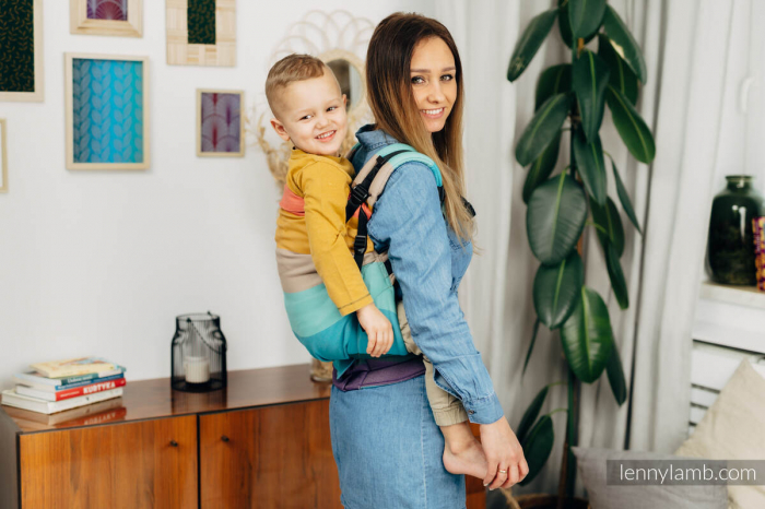 Marsupiu reglabil Lenny Preschool PASTELS [5]