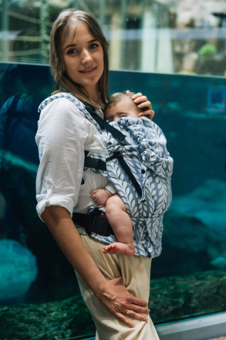 Marsupiu reglabil Lenny UpGrade  CATKIN - WILLOW-  Bambus [4]