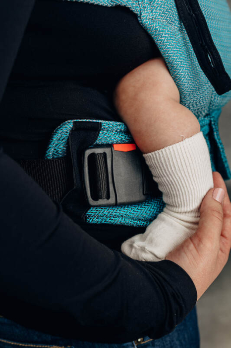 Marsupiu reglabil Lenny UpGrade LITTLE HERRINGBONE OMBRE GREEN [9]