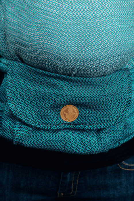 Marsupiu reglabil Lenny UpGrade LITTLE HERRINGBONE OMBRE GREEN [10]