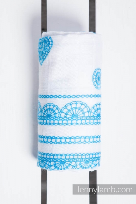 Pled mare- ICED LACE TURQUOISE & WHITE [2]