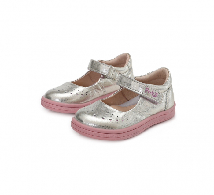 Pantofi balerini piele fete, Ponte20, auriu- D.D.Step [6]