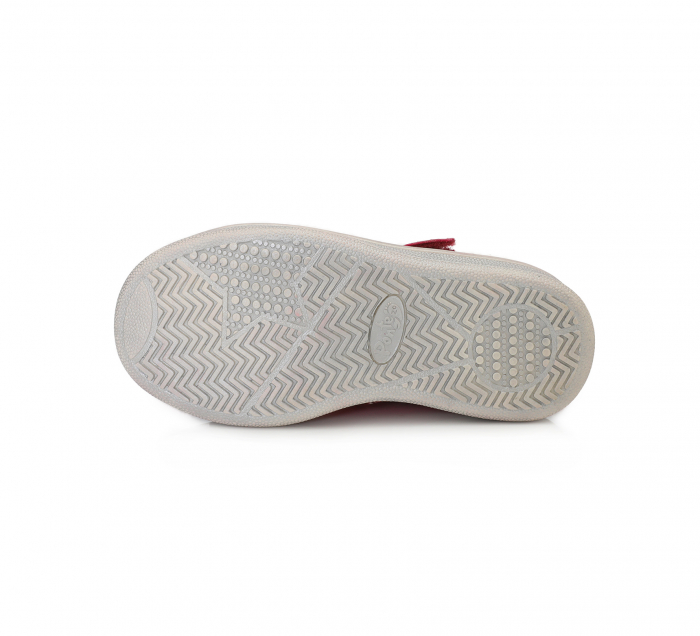 Pantofi balerini piele fete, Ponte20, inimioare rosii- D.D.Step [5]