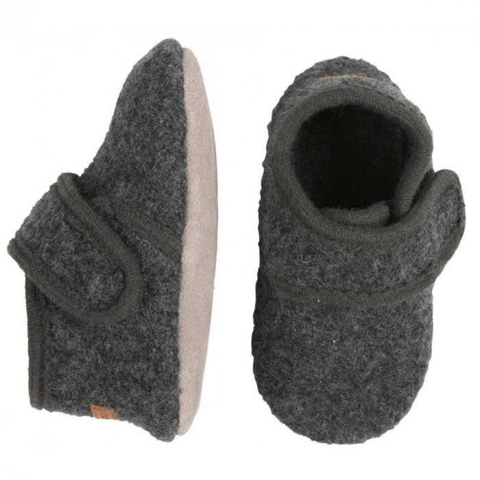 Pantofi de interior din lana naturala - Anthracite [1]