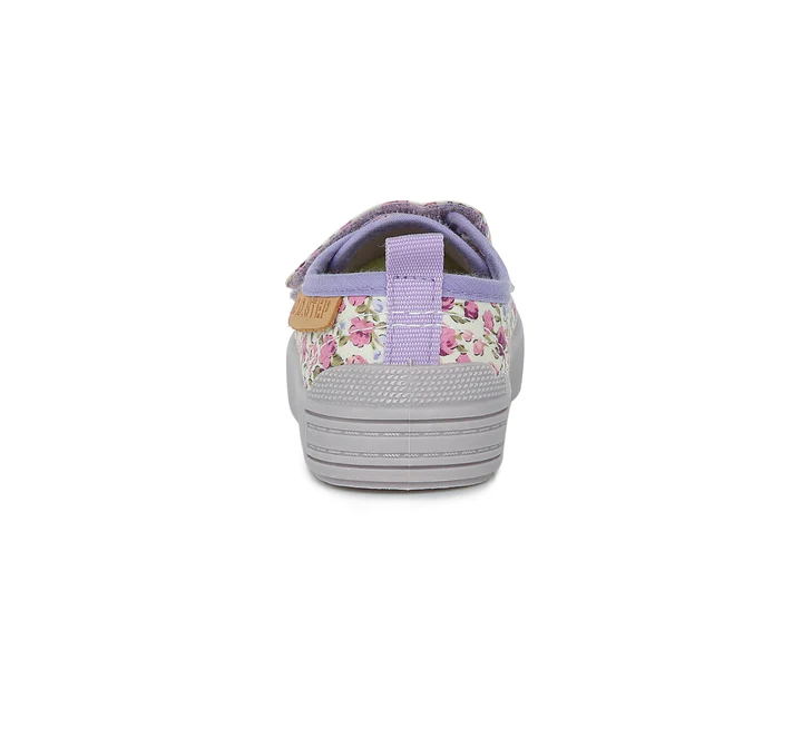 Pantofi de panza fete, mov cu floricele - D.D.Step [2]