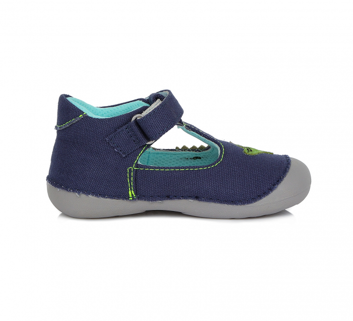 Pantofi decupati de panza, baieti, crocodil, Primii Pasi, - D.D.Step [3]