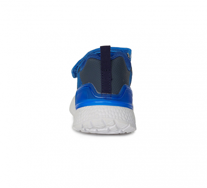 Pantofi sport din panza, baiaeti, cu LED-uri, albastru - D.D.Step [2]