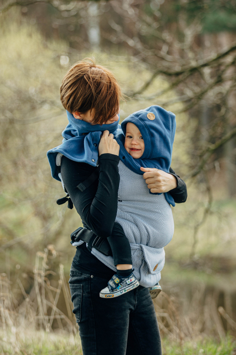Pieptar polar fleece Turtleneck for Two Blue [8]