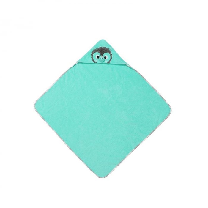 Prosop de baie cu gluga, Zoocchini, 76x76cm, Hedgehog [2]