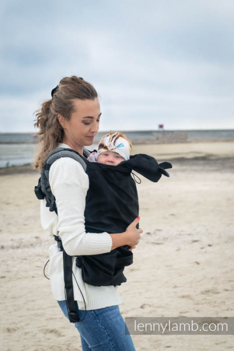 Protectie universala impermeabila babywearing- LennyLamb - Negru [6]