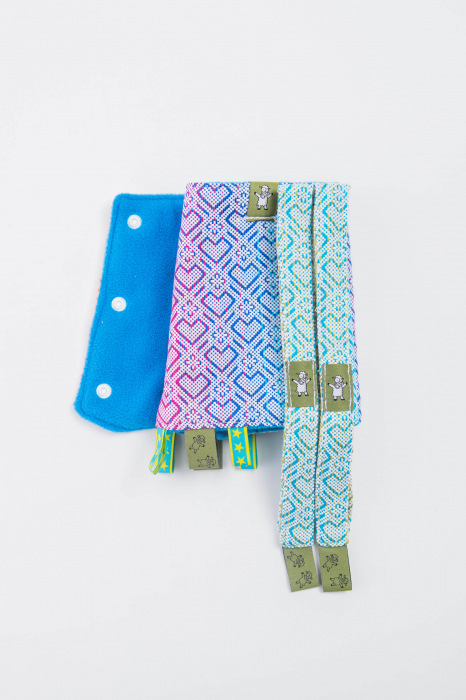 Protectii bretele LennyLamb BIG LOVE - RAINBOW [2]