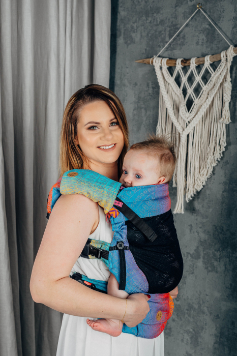 Protectii bretele LennyLamb PEACOCK’S TAIL - SUNSET [2]