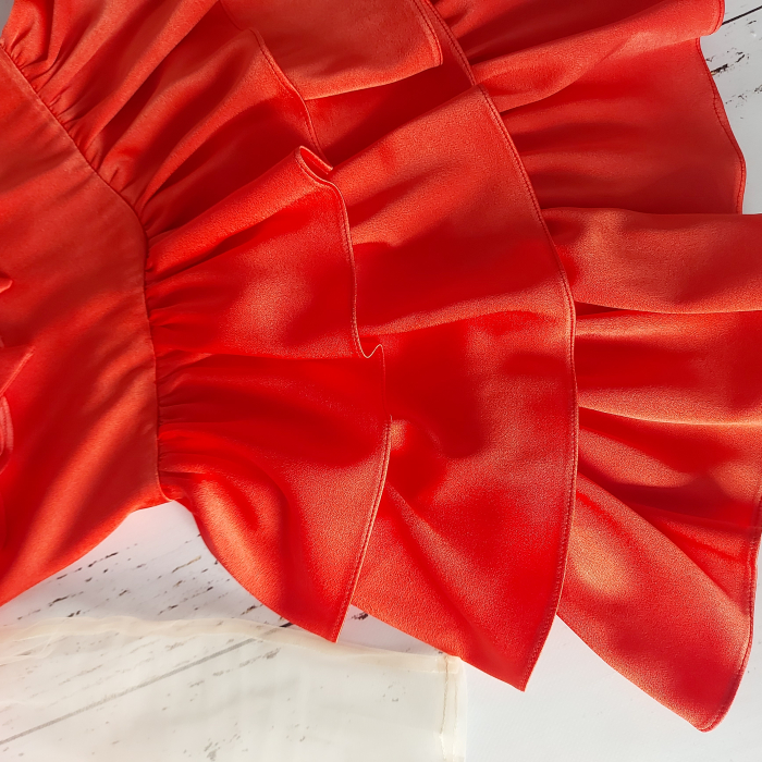Rochie din panza de bumbac, cu broderie MUSETEL [4]