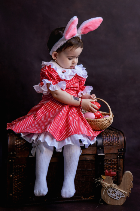 Rochie fete cu broderie "Mama" [4]