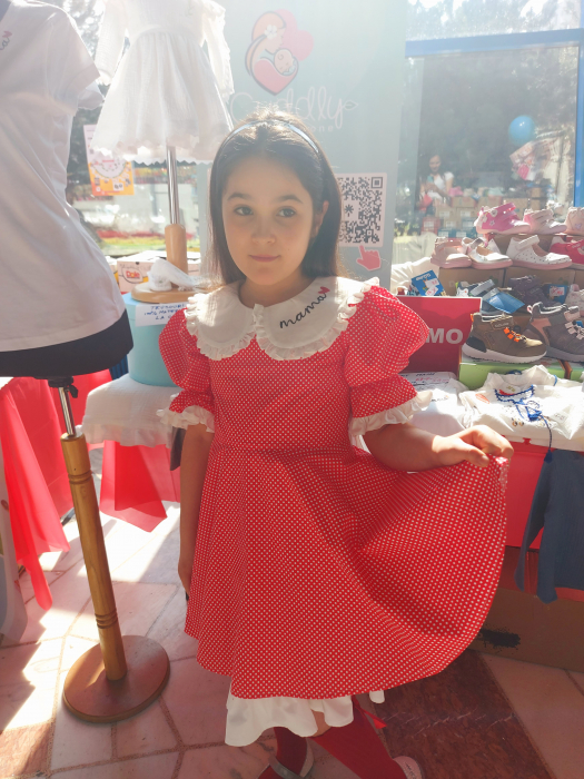 Rochie fete cu broderie "Mama" [6]