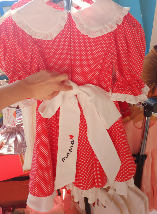 Rochie fete cu broderie "Mama" [7]