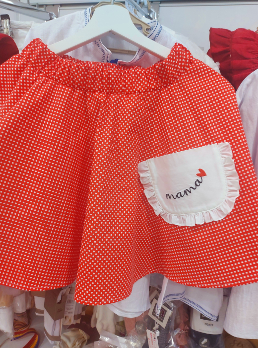 Fustita cu broderie "Mama [2]