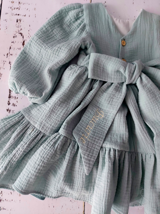 Rochie pentru fete din muselina - traditional [1]