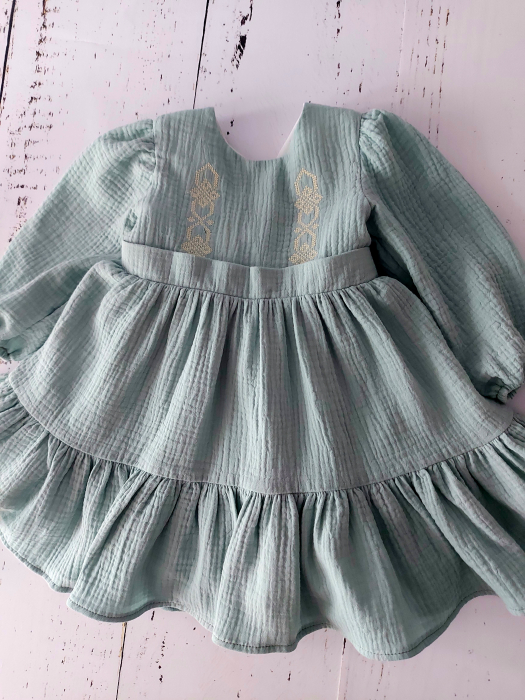 Rochie pentru fete din muselina - traditional [2]