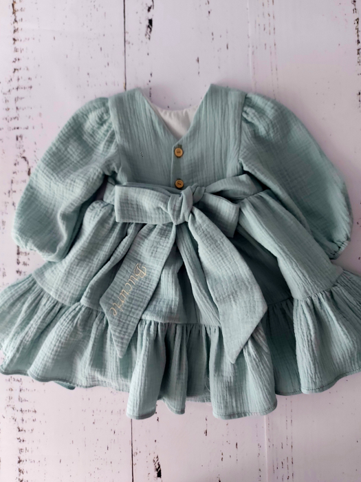 Rochie pentru fete din muselina - traditional [6]