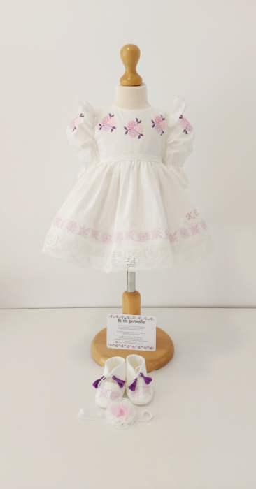 Rochie botez Trandafirasi [2]