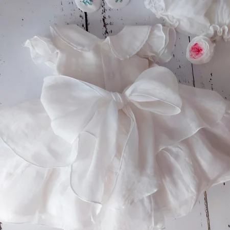 Rochita din borangic de matase Pure Peony [3]