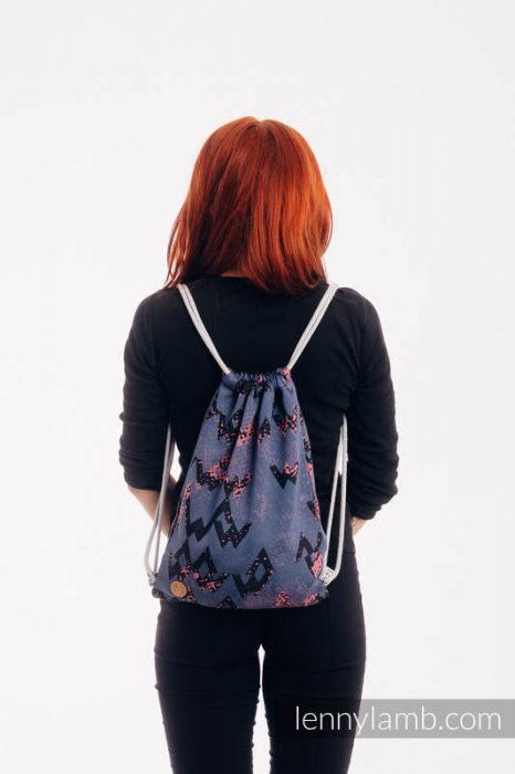 Rucsac WAWA - Blue-grey & Pink [2]