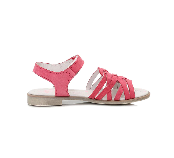 Sandale piele fete, rosii, usoare- D.D.Step [3]