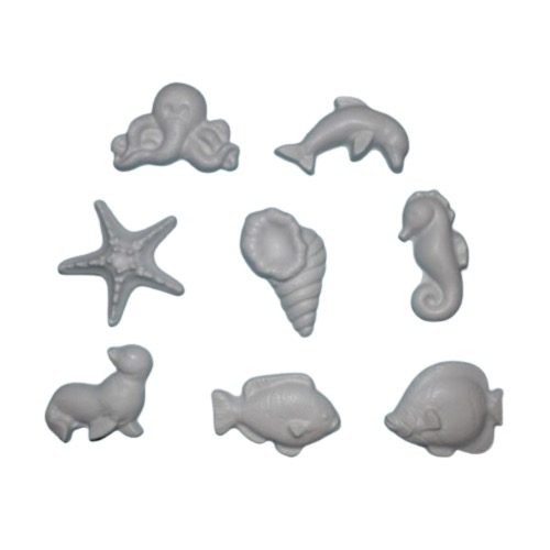 Set figurine de pictat, din ipsos, animale marine [5]