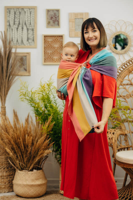 Sling cu inele LennyLamb PASTELS [4]