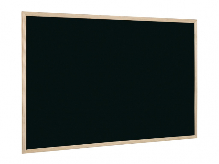 Tablă neagră cu ramă din lemn 80 x 60 cm [1]