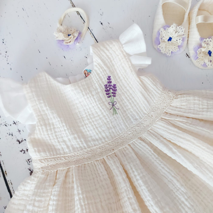 Trusou botez complet 13 piese- Sweet Lavander [14]
