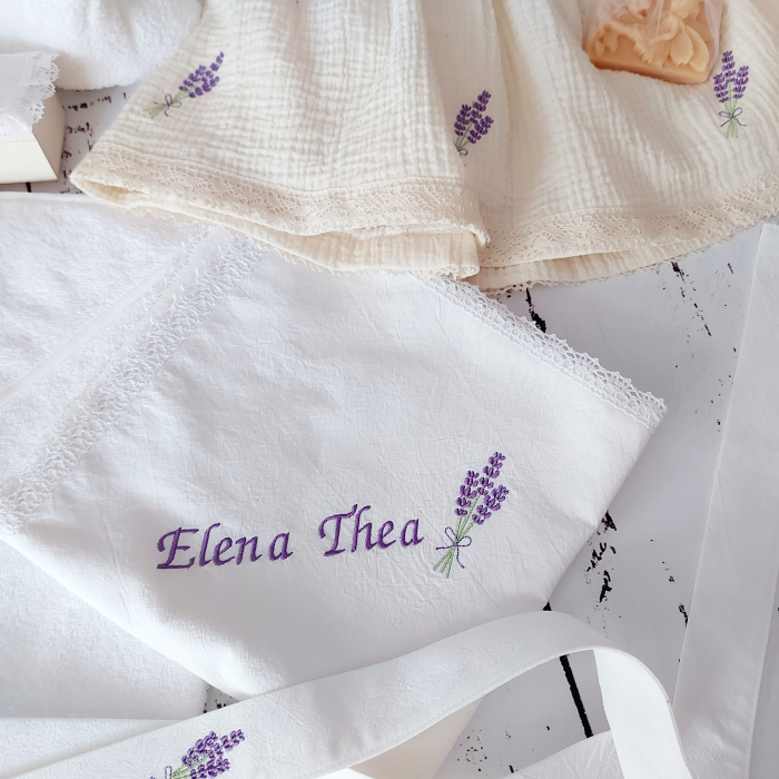 Trusou botez complet 13 piese- Sweet Lavander [7]