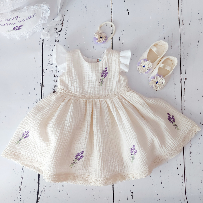 Trusou botez complet 13 piese- Sweet Lavander [17]