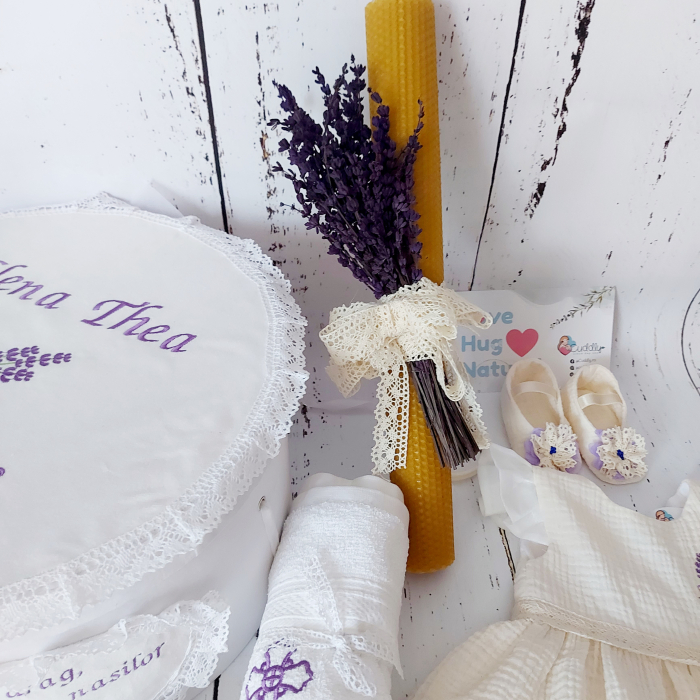 Trusou botez complet 13 piese- Sweet Lavander [4]