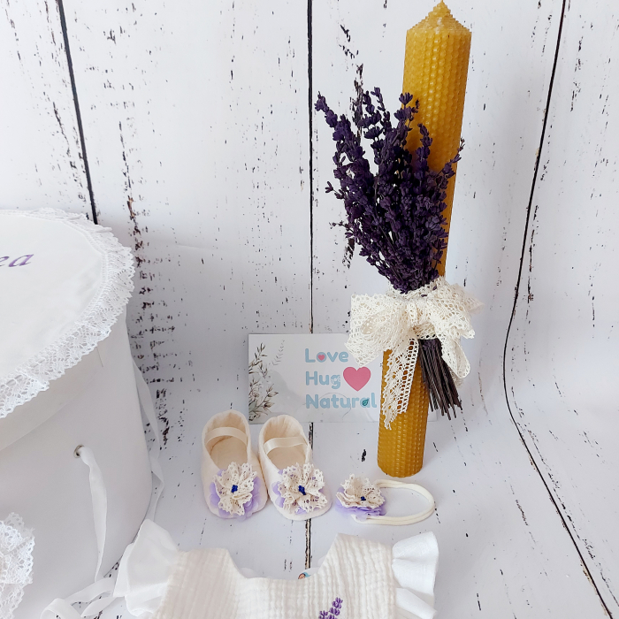 Trusou botez complet 13 piese- Sweet Lavander [20]