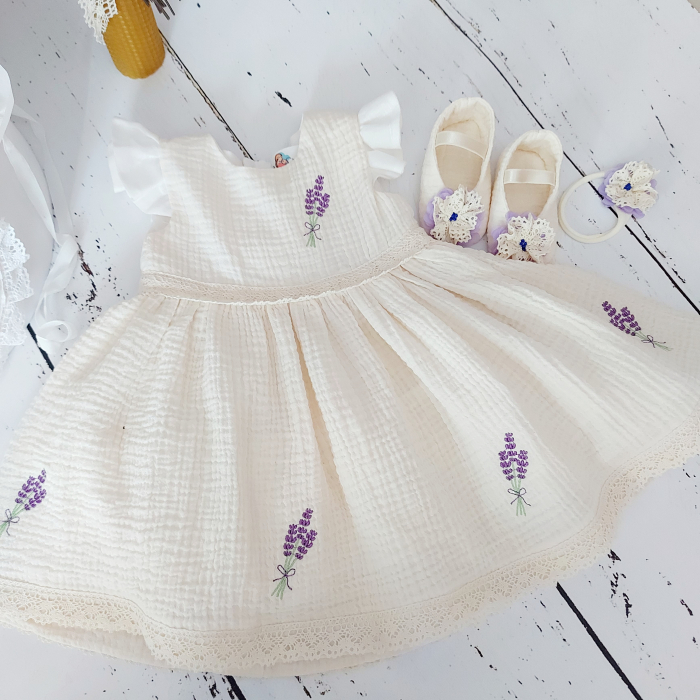 Trusou botez complet 13 piese- Sweet Lavander [12]