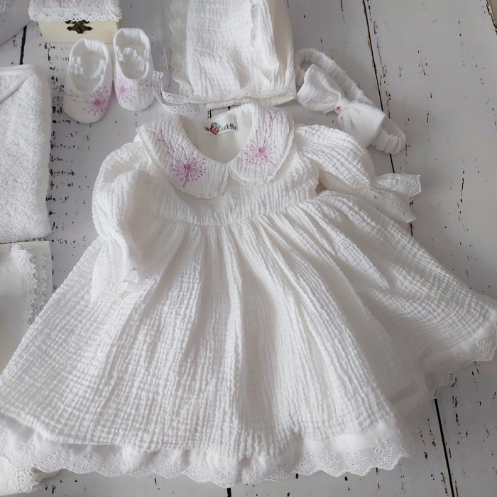 Trusou botez complet 13 piese- Sweet Purple Dandelion [12]