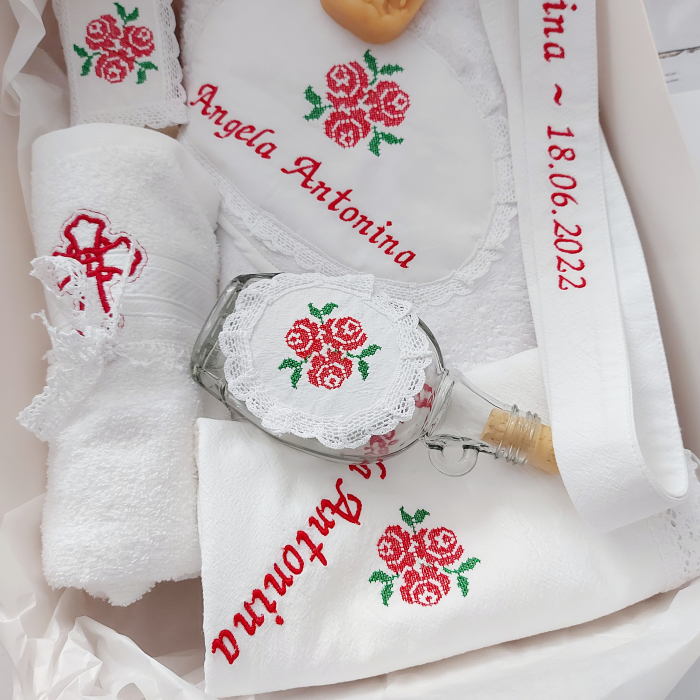 Trusou traditional botez fetite-  Trandafira - 13 piese [10]