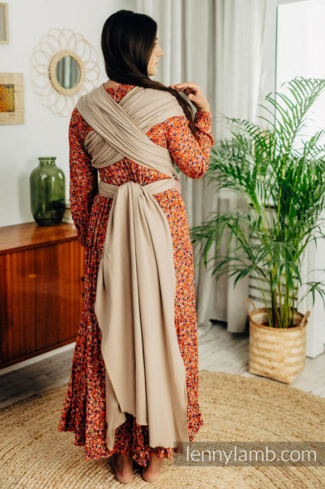 Wrap elastic Lenny Lamb Black - Nude Beige [8]