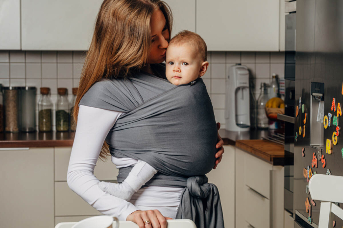 Wrap elastic Lenny Lamb Anthracite [4]