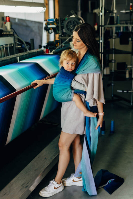 Wrap tesut pentru bebelusi - AIRGLOW- marime M [2]