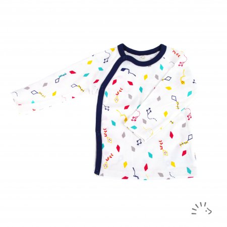 Haine naturale - Bluza din bumbac organic pentru bebelusi- Kyte