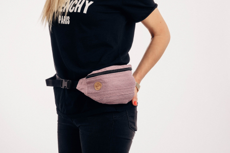 Borseta LennyLamb LITTLE HERRINGBONE OMBRE PINK [1]