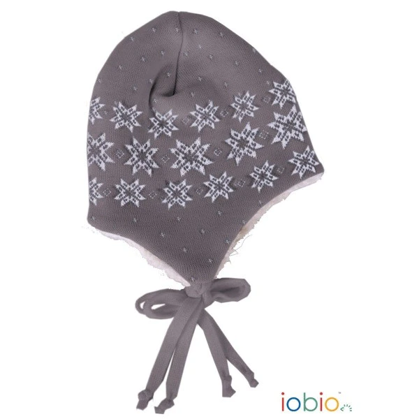 Caciula groasa lana merino tricotata Snofnugg